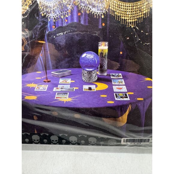 Round Tarot Tablecloth 69" Round By Spirit Halloween new in package READ - Picture 3 of 5